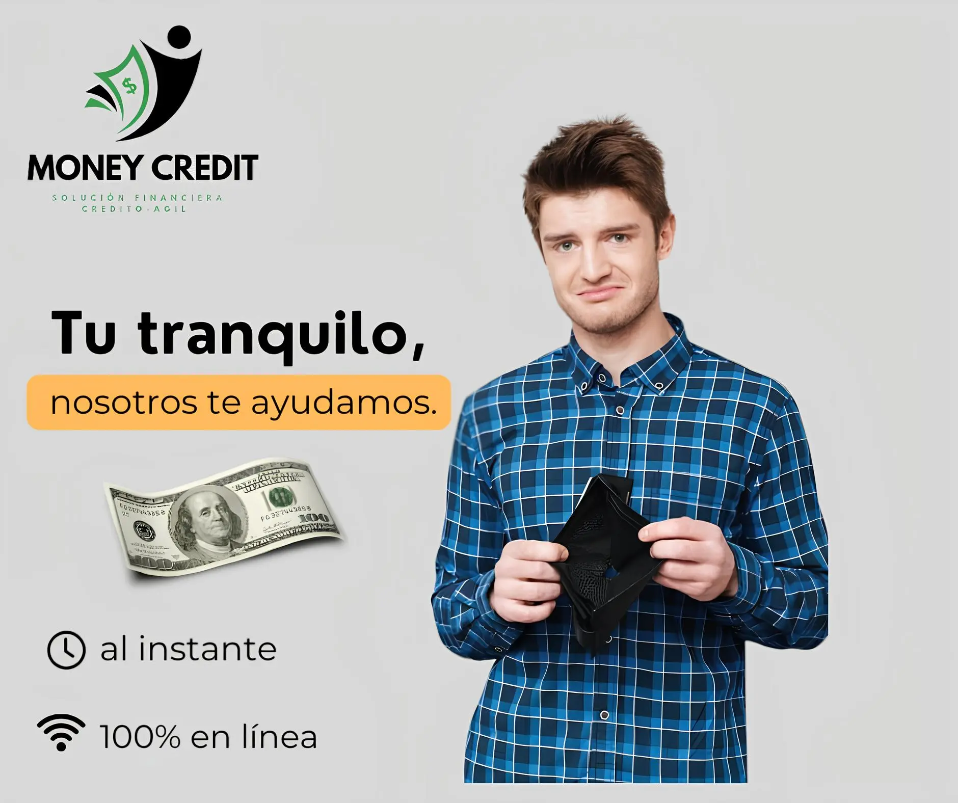 Tu tranquilo, nosotros te ayudamos con el dinero que necesitas